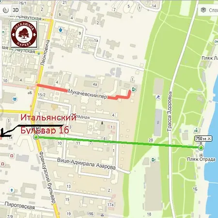 Итальянский \ Французский Бульвар 25 Жемчужина Kadorr * Odesa